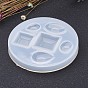 DIY Silicone Molds, Resin Casting Molds, For UV Resin, Epoxy Resin Jewelry Making, Square & Oval & Teardrop