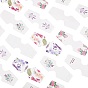 Cardboard Fold Over Paper Display Hanging Cards, Used For Necklace, Earrings and Pendants Accessory Display