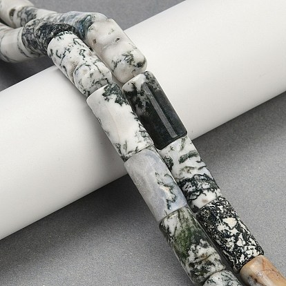 Натурального дерева агат бисер нитей, колонка