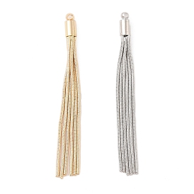 Brass Big Tassel Pendants