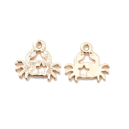 Латунные подвески, краб со звездными подвесками