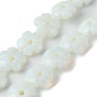 Perles opalite brins, fleur