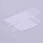 PVC Plastic Box, Frosted, Square