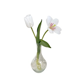 Прозрачная стеклянная ваза для цветов, украшение дома настольная бутылка гидропонного растения