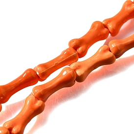 Фарфоровые бусины ручной работы, кость