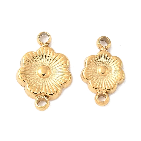 304 подвески из нержавеющей стали, цветок, ионное покрытие (ip)