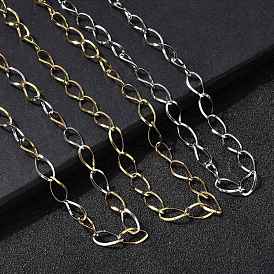 304 ожерелья из нержавеющей стали в форме капли для женщин и мужчин, ионное покрытие (ip)