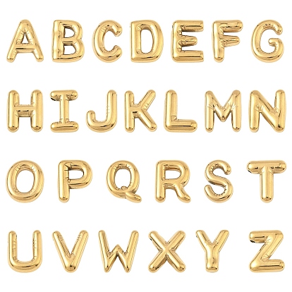 26 шт 26 стили 304 подвески из нержавеющей стали, буква аз ~ г очарование