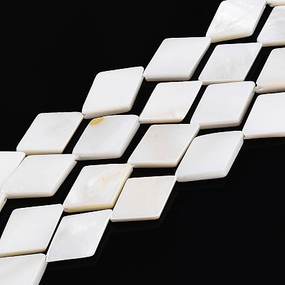 Естественных пресноводных оболочки бисер нитей, ромб