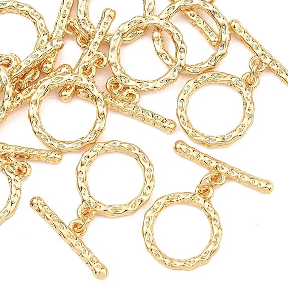 Латуни Переключить застежками, без кадмия, без никеля и без свинца, текстурированное кольцо