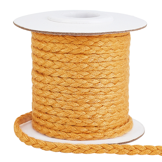 3-прядные плетеные шнуры из полиэстера, изготовление ювелирных изделий своими руками, плоский