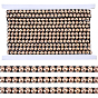 1Pc 201 Stainless Steel Nailhead Trim, Hot Fix Metal Iron-on Convex Dome Nailhead Trim, Flat Round