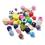 Perles de silicone, facette, formes mixtes