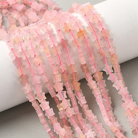 Природного кварца нитей бисера, звезда