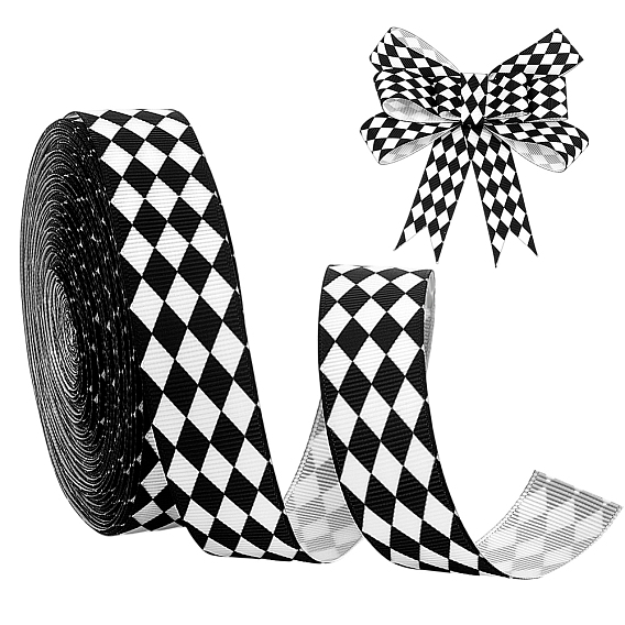 Полиэфирная лента, ромб шаблон, аксессуары для одежды