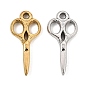 304 Stainless Steel Pendants, Scissor Charms