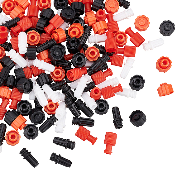 150шт 5 стиль пластиковые колпачки для шприцев, крышки наконечника шприца, блокировка винтового типа промышленная крышка наконечника шприца