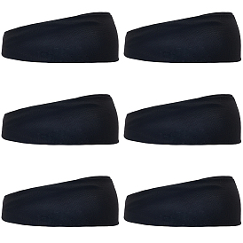 6Шесть широких тканевых повязок на голову для занятий спортом, Мягкая и эластичная модная повязка для волос, впитывающая пот