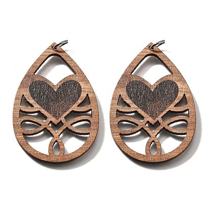 Подвески из тополя, слезинки, с целью перехода в кольце