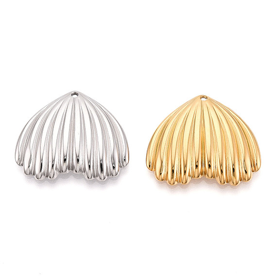 304 подвески из нержавеющей стали, ионное покрытие (ip), шарм в форме рыбьего хвоста