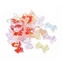 Transparent Acrylic Imitation Jelly Beads, Bowknot