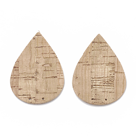 Подвески из искусственной кожи, капля