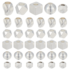 60 шт. 5 стили латунные бусины-проставки, долговечный