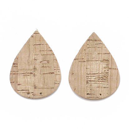 Подвески из искусственной кожи, капля