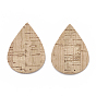 Imitation Leather Pendants, Drop