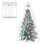 Прозрачный полиэтиленовый пакет для хранения рождественской елки