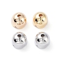 Embouts de cordon de laiton  , embouts, sans cadmium et sans nickel et sans plomb, fleur