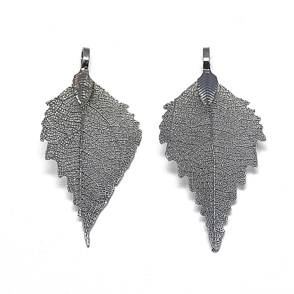 Большие подвески из железа , гальванический натуральный лист, лист