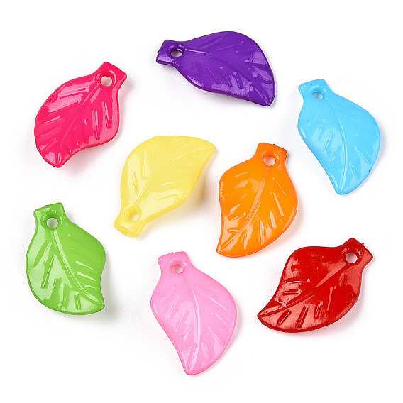 Непрозрачные акриловые подвески, лист