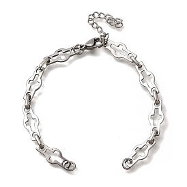 304 изготовление браслетов из цепочек с поперечными связями из нержавеющей стали