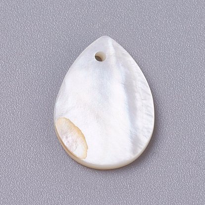 Pendentifs de coquille, larme