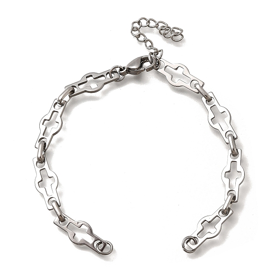 304 изготовление браслетов из цепочек с поперечными связями из нержавеющей стали