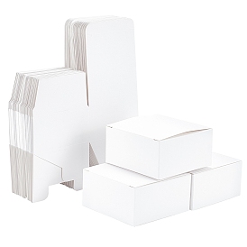 Картонная коробка, коробка ювелирных изделий, квадратный