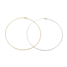 Rack Plating Brass Choker Necklaces, Lead Free & Cadmium Free, Long-Lasting Plated