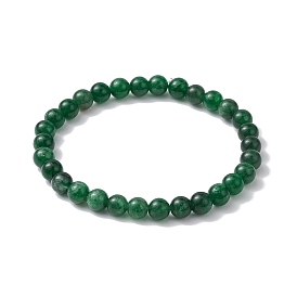 Natural Emerald Quartz Beaded Bracelets