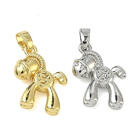 Латунные подвески, лошади прелести, стойки покрытие, долговечный