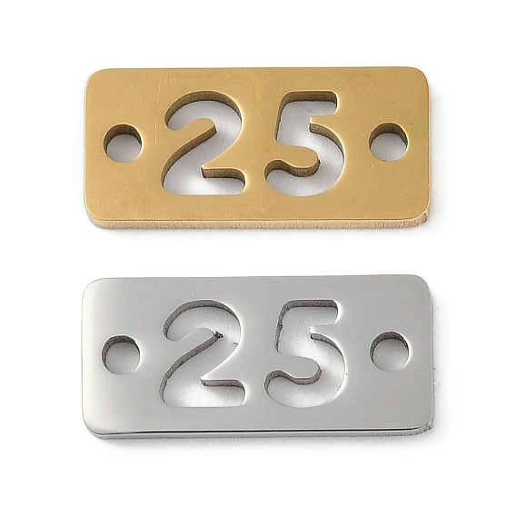 304 подвески из нержавеющей стали, лазерная резка, пустое число 25 ссылки