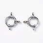304 Stainless Steel Smooth Surface Spring Ring Clasps