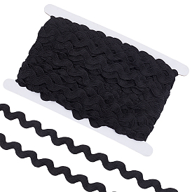 Полипропилен, многоцветная изогнутая боковая полоса, с картонной карточкой