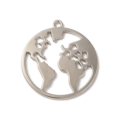Alloy Pendant, Cadmium Free & Lead Free, Earth