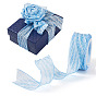 Polyester Crumpled Ribbon, for Bowknot, Flower, Gift Decoration