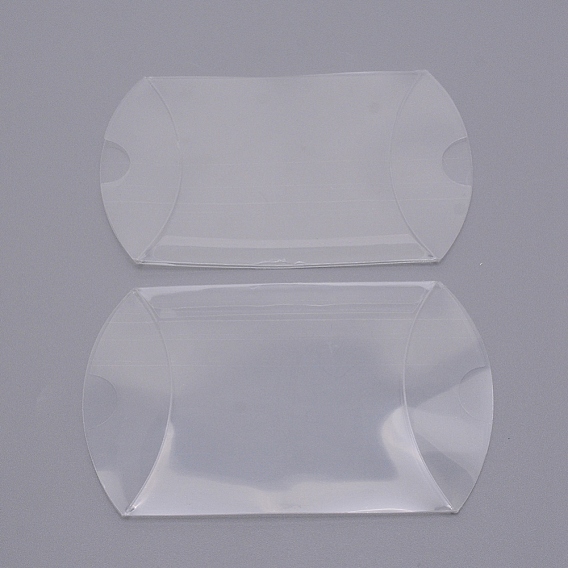 PET Pillow Box, Transparent Box, Rectangle Oval