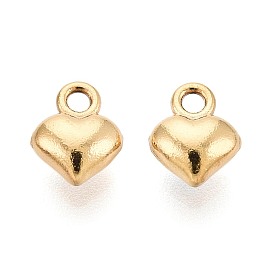 304 подвески из нержавеющей стали, сердце прелести, ионное покрытие (ip), долговечный