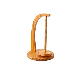 Wooden Rotating Line Frame, High-performance Magnetic Hand-woven Yarn Holder, Wooden Yarn Spinning Tool, with Colorful Box