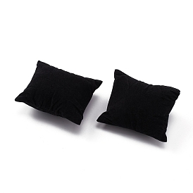 Бархатной подушке браслет ювелирные часы дисплей, с губкой, прямоугольные