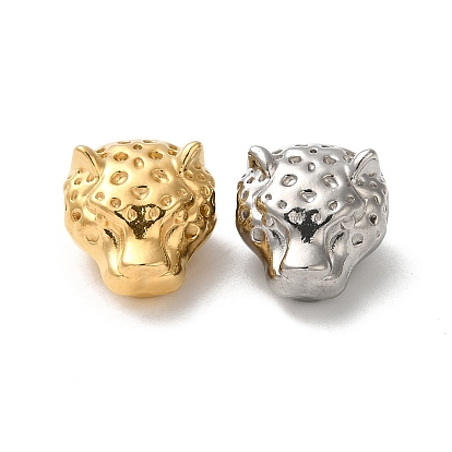 304 из нержавеющей стали бусы, леопард